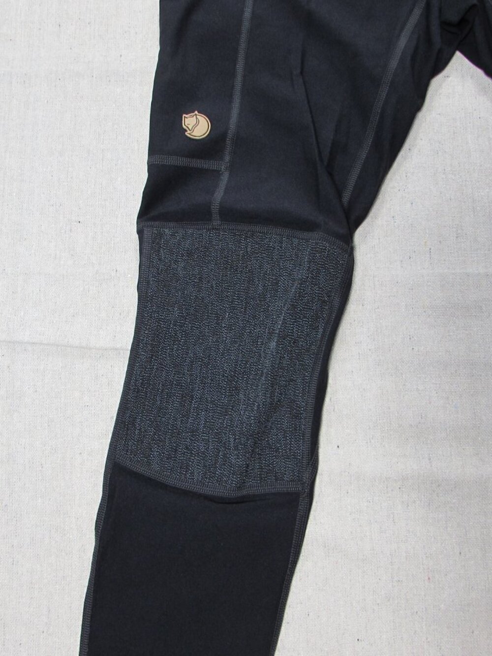 Fjallraven Women's Sz Medium Black Abisko Trekking Pants High Waisted Leggings - Picture 2 of 13